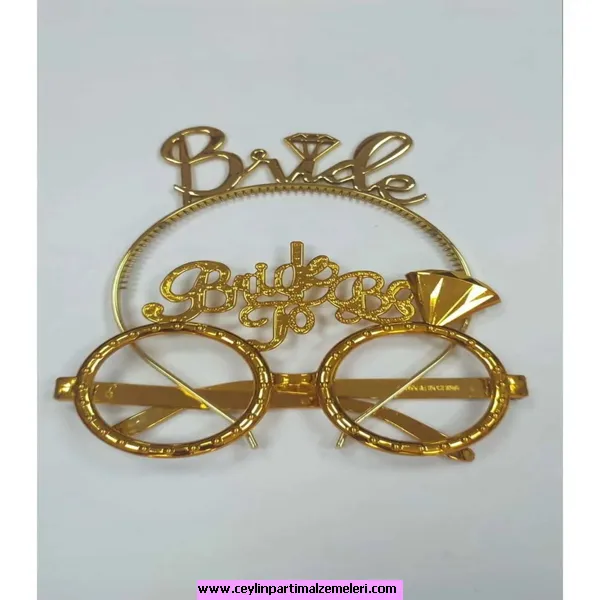 Bride To Be Taç & Gözlük